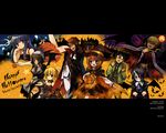  5girls angel_mort animal_ears beatrice black_hair blonde_hair blue_eyes blue_hair breasts brown_eyes brown_hair bubble_skirt cape cat_ears copyright_name dress frederica_bernkastel frills ghost glasses halloween hanokage happy_halloween hat higurashi_no_naku_koro_ni holding holding_pipe jack-o'-lantern jacket kanon_(umineko) kiseru medium_breasts moon multiple_boys multiple_girls necktie orange_dress orange_hair pipe ponytail pumpkin purple_eyes red_eyes ribbon ronoue_genji shannon silver_hair skirt suzushiro_kurumi umineko_no_naku_koro_ni ushiromiya_battler ushiromiya_george ushiromiya_jessica ushiromiya_kinzou ushiromiya_kyrie ushiromiya_maria ushiromiya_rosa vampire wallpaper 