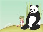  koiwai_yotsuba panda tagme yotsubato! 
