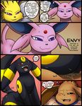  2016 3_fingers absurd_res ambiguous_gender animal_genitalia animal_penis big_butt black_border black_fur black_nose blue_collar blush border brown_eyes brown_fur butt butt_grab collar comic dialogue digital_media_(artwork) digitigrade domination duo ears_back eevee eeveelution english_text envy_(kuroodod) erection espeon eyelashes fan_character fangs female female_domination female_on_top feral feral_on_feral first_person_view front_view fur greed_(kuroodod) grin half-closed_eyes hand_on_butt hi_res jolteon kuroodod larger_female looking_down looking_up lying male male/female mammal markings neck_tuft nintendo no_sclera nude on_back on_top open_mouth paws penetration penis pink_fur pink_tongue pok&eacute;mon purple_eyes pussy raised_tail rear_view red_eyes reverse_cowgirl_position rough_sex sam_(kuroodod) sex shadow size_difference sloth_(kuroodod) smaller_male smile snout spread_legs spreading standing teeth text tongue tuft umbreon vaginal vaginal_penetration video_games white_fur yellow_fur yellow_markings 