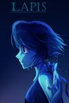  1girl blue_eyes blue_hair blue_skin lapis_lazuli_(steven_universe) solo steven_universe tears 