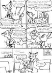  anthro canine clothed clothing comic dialogue disney english_text eric_schwartz female flower fox judy_hopps lagomorph male mammal nick_wilde plant rabbit text zootopia 