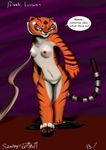  absurd_res anthro breasts english_text feline female hi_res kung_fu_panda mammal master_tigress nude pussy sabrotiger speech_bubble text tiger 