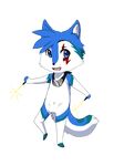  anthro chibi feline fur looking_at_viewer male mammal smile solo terryburrs 