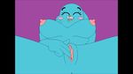  cartoon_network feline fingering mammal nicole_watterson nipples nude pussy spread_pussy spreading the_amazing_world_of_gumball 