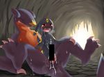  blush cave crying cum eeveelution garchomp graffiti nintendo pok&eacute;mon r18 tears twstacker umbreon video_games 