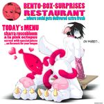  &lt;3 anal anal_penetration anthro anthro_on_feral areola bestiality big_breasts breasts cephalopod double_penetration english_text female feral looking_back marine nipples octopus penetration penis_tentacles sharra tentacles text thedandelion vaginal vaginal_penetration 