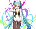  bai_yemeng cropped hatsune_miku long_hair twintails vocaloid waifu2x 