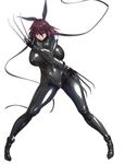  1girl bodysuit breasts claws gag gimp_suit gimpsuit huge_breasts latex lilith-soft mizuki_shiranui mysterious_rubber_woman skin_tight tagme taimanin_asagi taimanin_asagi_battle_arena taimanin_yukikaze taimanin_yukikaze_2 weapon 