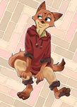  2016 anthro atako_di canine disney fox fur male mammal nick_wilde red_fox zootopia 