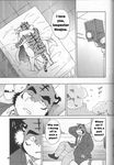  anthro bed bench camera canine clothing comic doujinshi english_text eyewear feline fruitz fur goggles hair inside kemono male male/male mammal necktie nude open_mouth outside sex suit text tiger tree 