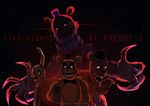  animatronic bear five_nights_at_freddy&#039;s five_nights_at_freddy&#039;s_3 five_nights_at_freddy&#039;s_4 freddy_(fnaf) glowing glowing_eyes machine mammal nightmare_freddy_(fnaf) robot springtrap_(fnaf) video_games 