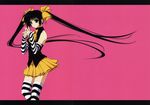  black_hair pink ribbons suzuhira_hiro tagme_(character) thigh-highs 