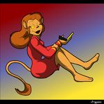  caitian crazyassbeethoven feline female m&#039;ress mammal star_trek star_trek_the_animated_series tricorder 
