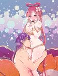  1boy 1girl female magi_the_labyrinth_of_magic male mamemix red_hair ren_kougyoku 