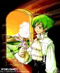  fairy green_eyes green_hair hiroyuki_takei lyserg_diethel shaman_king 