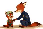  anthro canine clothed clothing disney fox fur male mammal nick_wilde young yuzutamago zootopia 