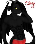  chadadoesart clothed clothing dragon male scalie sheng_lhanzao topless 