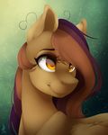  brown_hair equine eyebrows eyelashes fan_character feathered_wings feathers female feral fur hair mammal my_little_pony nude pegasus purple_fur silentwulv smile solo tan_fur wings 