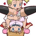  2girls aliasing bloggerman blush eureka_(pokemon) female lowres multiple_girls pokemon pokemon_(anime) pokemon_(game) pokemon_xy pussy serena_(pokemon) tagme uncensored yuri 