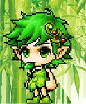  bamboo bannedstory_4 big_eyes elf humanoid leaf magic_user male maplestory pointy_ears screencap 