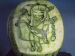  craft cutout food fruit ibuki_suika no_humans photo ringo_no_majutsushi touhou watermelon 