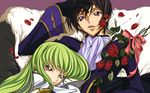  cc code_geass lelouch_lamperouge roses vector 