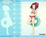  bikini green_eyes hibiki_misora redhead ryuusei_no_rockman short_hair swimsuit 