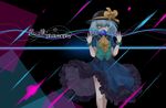  aqua_eyes ascot commentary_request covered_mouth hat highres komeiji_koishi looking_at_viewer short_hair silver_hair solo third_eye touhou translated tsumiki_akeno 