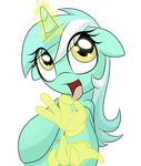  2016 animated collaboration datte-before-dawn equine female feral friendship_is_magic hair horn horseface lyra_heartstrings_(mlp) magic mammal multicolored_hair my_little_pony simple_background solo suggestive tongue tongue_out two_tone_hair unicorn white_background 