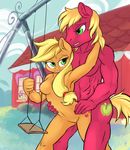  apple_bloom_(mlp) applejack_(mlp) areola armpits babs_seed_(mlp) big_macintosh_(mlp) breasts brother brother_and_sister cheerilee_(mlp) equine female friendship_is_magic hobbes_maxwell horse male mammal my_little_pony nipples nude pony sibling sister swingset 
