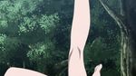  akuma_no_riddle animated animated_gif barefoot breasts feet screencap swimsuit takechi_otoya 