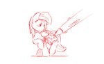  &lt;3 boxers_(clothing) clothing dilarus equine female friendship_is_magic mammal monochrome my_little_pony pegasus rainbow_dash_(mlp) solo stylus underwear wings 