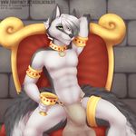  bulge canine chair clothing gem invalid_color invalid_tag jackalope(artist) king loincloth male mammal popcornpanic royalty sitting throne two 