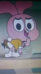  anais anais_watterson bed cartoon_network clothing gumball lagomorph looking_at_viewer mammal rabbit screencap the_amazing_world_of_gumball underwear watterson 