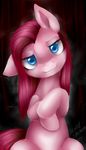  2016 blue_eyes equine female friendship_is_magic hair horse mammal my_little_pony pinkamena_(mlp) pinkie_pie_(mlp) pony scarlet-spectrum solo straight_hair 