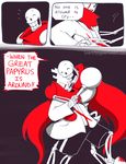  2016 aftertale animated_skeleton blood bone clothing comic crying dialogue english_text geno_sans_(aftertale) glitch gloves loverofpiggies male papyrus_(undertale) scarf shirt skeleton tears text undead undertale video_games 