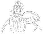  arachnid arthropod cake claws derisyan_(artist) drider food spider taur tongue 