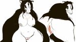  anus big_breasts black_hair bone breasts female hair monster nipples pussy scp-1471 scp_foundation shamelesss solo wide_hips 
