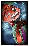  absurd_res anthro canine charlotteray clothed clothing comic disney fox hi_res lagomorph male mammal nick_wilde shock_collar text zistopia zootopia 