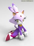  2016 3d_(artwork) anthro bbmbbf blaze_the_cat cat digital_media_(artwork) feline female mammal solo sonic_(series) 