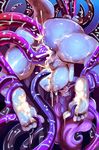  alien anal anal_penetration antennae big_breasts blue_skin breasts cum cum_drip cum_in_pussy cum_inside cum_leaking cum_on_breasts double_penetration dripping female hair huge_breasts humanoid messy mirabelle nude penetration purple_hair restrained riendonut sex spread_legs spreading tentacles titfuck vaginal vaginal_penetration 