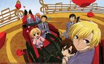  fujioka_haruhi haninozuka_mitsukuni hitachiin_hikaru hitachiin_kaoru morinozuka_takashi ootori_kyoya ouran_high_school_host_club suou_tamaki twins 