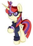  alpha_channel book clothed clothing cutie_mark equine eyelashes eyewear flamevulture17 friendship_is_magic glasses hair hooves horn looking_at_viewer mammal moondancer_(mlp) my_little_pony purple_eyes red_hair sharp_horn simple_background transparent_background unicorn 