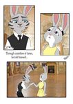  anthro comic disney female fur jack_savage judy_hopps lagomorph male mammal rabbit simple_background walloruss zootopia 