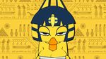  a_cat_is_fine_too animal_crossing animated ankha anthro bandage bouncing_breasts breasts cat duo egyptian feline female fur huge_filesize human male male/female mammal minus8 nintendo open_mouth penis sex striped_tail stripes titfuck video_games villager_(animal_crossing) yellow_fur 