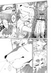  amakuchi anthro big_dom_small_sub blush breasts canine censored comic crying cum cum_in_pussy cum_in_uterus cum_inside dialogue eyes_closed female fenrir_(amakuchi) fox greyscale hi_res internal japanese_text larger_male male male/female mammal monochrome nipples otama_(character) penetration penis pussy sex size_difference smaller_female smile tears text tongue tongue_out translated uterus vaginal vaginal_penetration wolf 