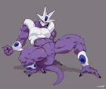  alien animal_genitalia anus bebebebebe cooler_(dbz) dragon_ball dragon_ball_z genital_slit male not_furry pecs presenting slit 