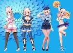  azul_(armor) cheerleader cosplay monster_hunter nurse super_sonico tagme v-mag 