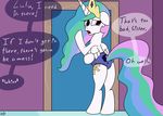  clothing comic desparation dialogue equine friendship_is_magic ft-sprite horse looking_back mammal my_little_pony panties pony princess_celestia_(mlp) underwear 