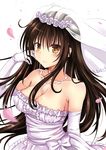  dress kotegawa_yui to_love_ru to_love_ru_darkness wedding_dress 